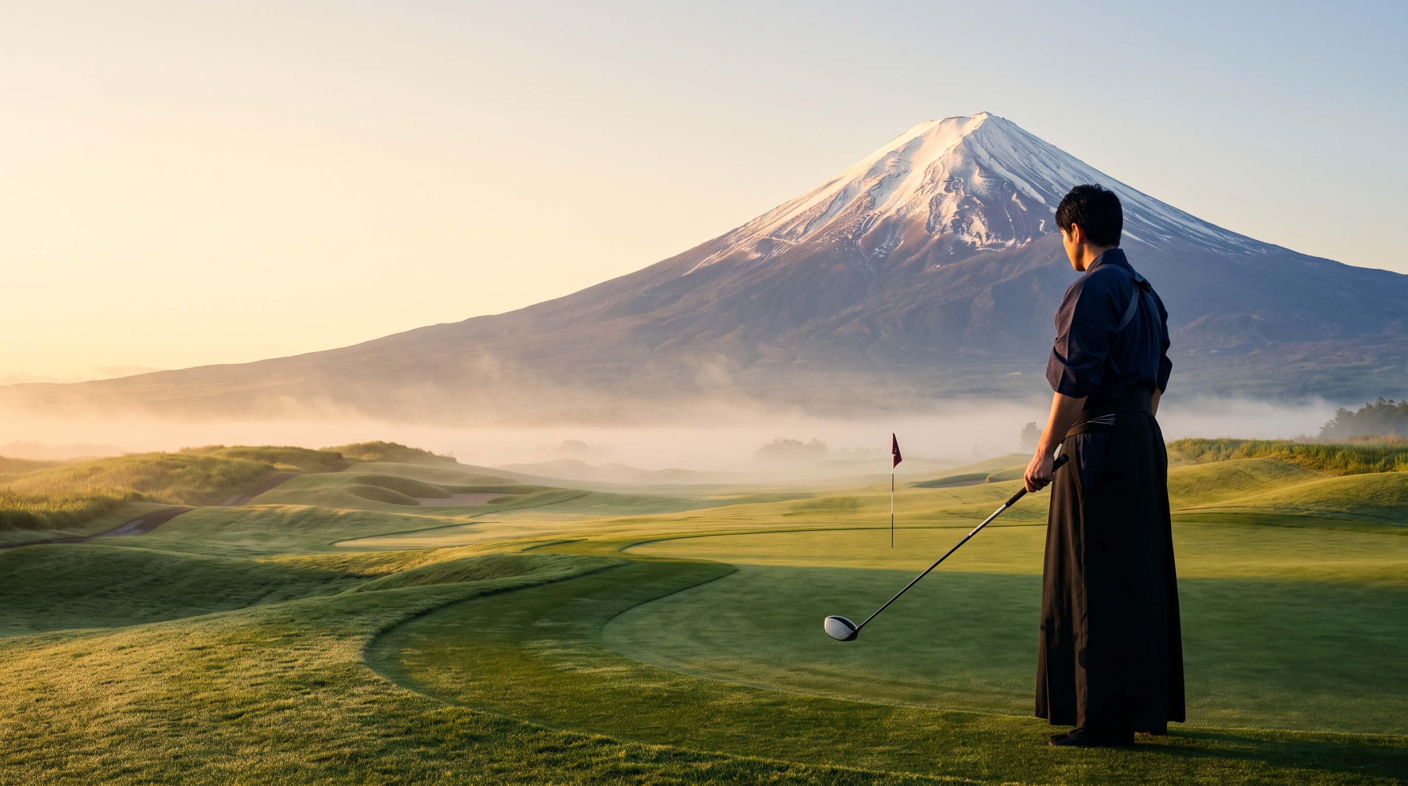 Samurai Golf Method – A Golf Retreat at the Foot of Mt. Fuji in Asagiri: Learn with Your Body